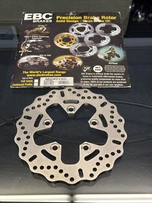 EBC Motorcycle Brakes MD4013C Stainless Steel Rotor w/Contoured Profile - Image 1 of 4