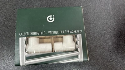 Valvole e detentore Bianco Caleffi high style serie 4001 - 4003 - 4004 - Immagine 1 di 3