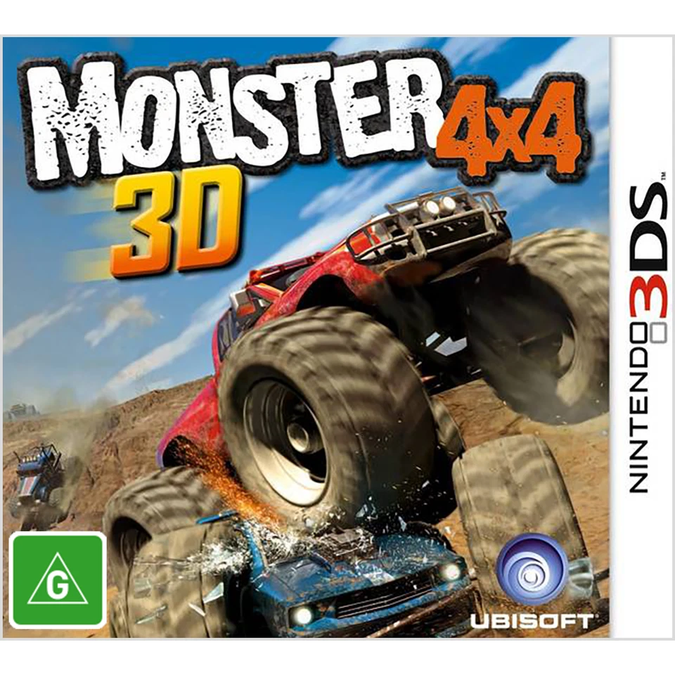 Monster 4x4 in 3D - Trucks Racing *FREE Next Day Post* Nintendo 3DS Games - Image 1 of 1