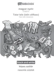 magyar nyelv - Tatar (latin characters) (in latin script), kpes sztr, BW: BABADA - Picture 1 of 1