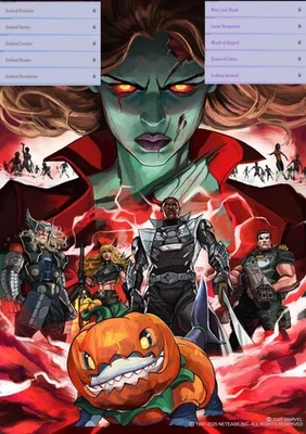 Marvel Rivals Zombies PVE ALL SOLO NIGHTMARE TITLE service completion - (PS5/PC)