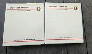 1997 Detroit Diesel Serie 60 Motor Service Werkstatt Reparatur Werkstatthandbuch 6SE483 - Bild 1 von 8