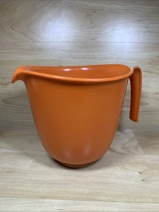 Cuenco medidor Rubbermaid naranja 1,5 cuartos 6 tazas agarre N mezcla 2661 plástico vintage - Imagen 1 de 11
