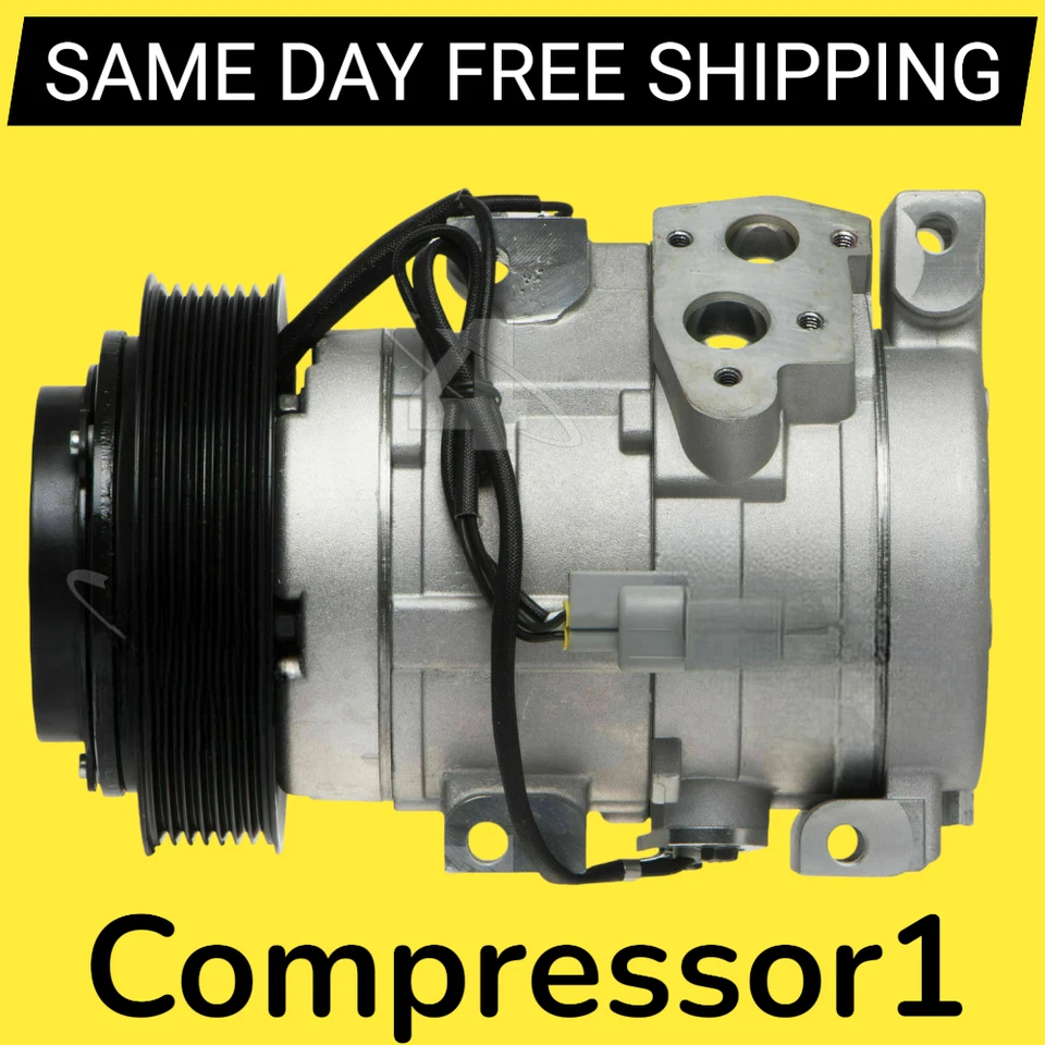 AC Compressor Toyota Camry 2002-2006, Highlander 2001-2007 Solara 2002-2008 2.4L - Image 1 of 3
