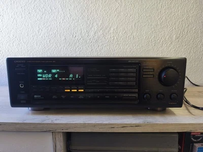 Receiver ONKYO Quartz Synthesized Tuner Amplifier RI Model: TX-7730/ schwarz - Bild 1 von 4