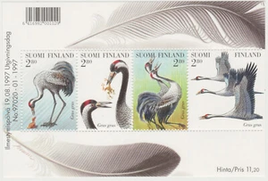 Finland 1997, Bird Crane (Grus Grus), Sheet, Mint - Picture 1 of 1