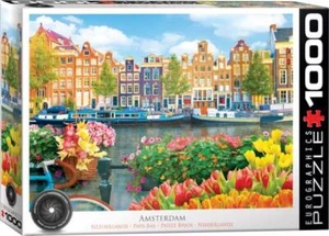 Eurographics jigsaw puzzle; Amsterdam, Netherlands; 1000 pieces - Picture 1 of 2