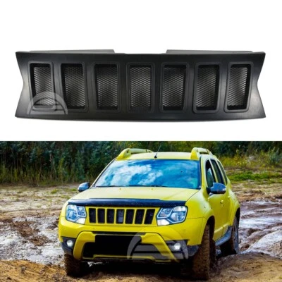 Rejilla para Dacia Duster Renault Duster Cherokee estilo 10-17 radiador ventilación delantera Foto 1 de 4