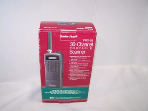 Vintage Radio Shack 30-Channel Portable Scanner Model PRO 28 - Picture 1 of 10