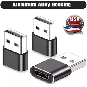 10-50 PACK USB C 3.1 Type C Female to USB 3.0 Type A Male Port Converter Adapter - Picture 1 of 21