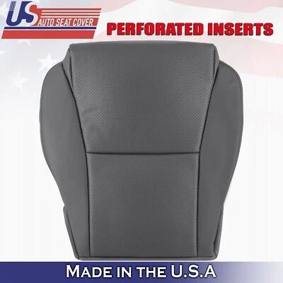 Cubierta de asiento de cuero gris para Toyota Solara 2008 convertible parte inferior del conductor delantero Foto 1 de 4