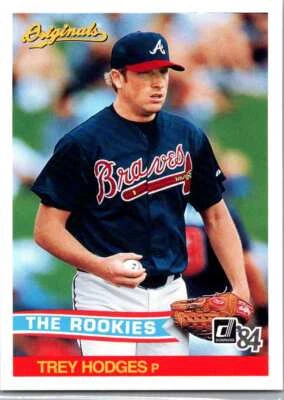 Trey Hodges #408 2002 Donruss Originals Rookie Atlanta Braves - Image 1 of 2