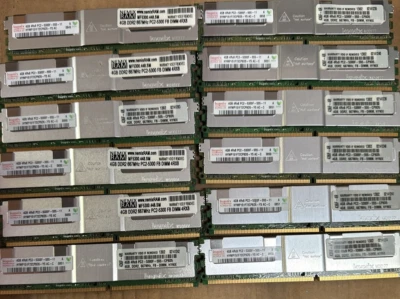Hynix HYMP151F72CP8D5-Y5 4GB 4Rx8 PC2-5300F-555-11 - Image 1 of 3