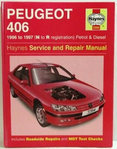 Haynes - Peugeot 406 Benzina e Diesel 1996-1997 Manuale Officina Riparazione 321 - Foto 1 di 7