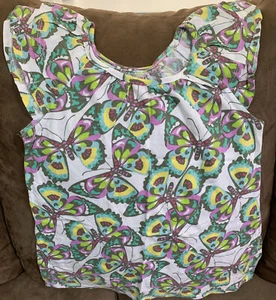 GIRLS TOP SIZE 10/12 BUTTERFLIES - Picture 1 of 3