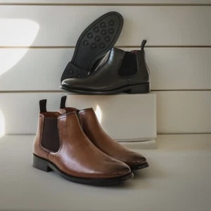 Botas Chelsea clásicas de caña media Ferro Aldo STELLAN para hombre - Imagen 1 de 20