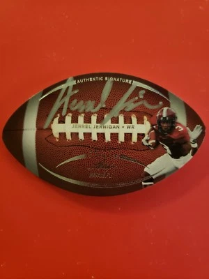 2011 LEAF ULTIMATE JERRELL JERNIGAN ON CARD AUTO DIECUT. #'D 12/49. FB-JJ1  - Image 1 of 3