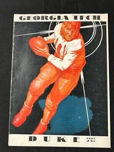 1934 Duke Georgia Tech College Football Program - Picture 1 of 6