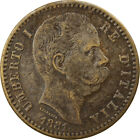 [#797132] Coin, Italy, Umberto I, 2 Lire, 1881, Rome, VF, Silver, KM:23