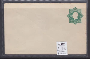 1923 1 1/2d GREEN EMBOSSED ENVELOPE E15 MINT CONDITION SCARCE! - Picture 1 of 1