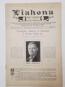 May 13, 1941, Liahona The Elders' Journal, LDS/Mormon, Pres J. Reuben Clark Talk - Picture 1 of 4