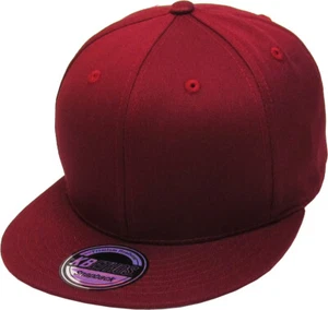 Plain Snapback Blank Solid 100% Cotton Adjustable Hat Cap Baseball - Picture 1 of 188