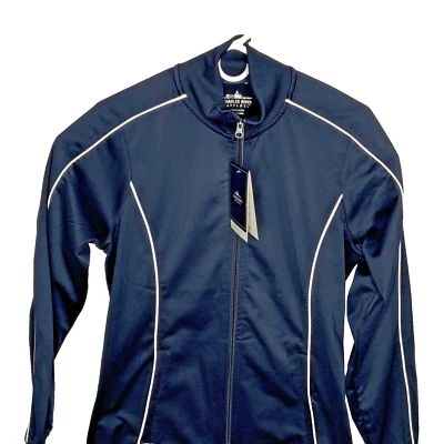 Charles River Apparel Jacket Women's Medium Navy Blue Full Zip  New With Tags - Image 1 of 4