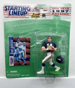 1997 Starting Lineup NFL Minnesota Vikings Brad Johnson - Picture 1 of 1