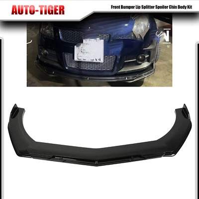 For Suzuki Swift 2000-2022 Front Bumper Lip Splitter Spoiler Chin Body Kit - Image 1 of 4