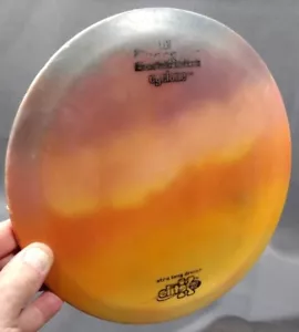 💥Discraft Elite X Cyclone Walled Lake OOP Rainbow Blendy Matte Black Stamp 170g - Picture 1 of 8