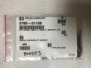AMAT 3780-01106. SPR CPRSN .750 FL X.120 OD X .020 WIRE - Picture 1 of 2