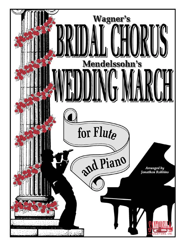 Bridal Chorus & Wedding March for Flute Sax & Piano * Shipped from Publisher!  - Image 1 of 1
