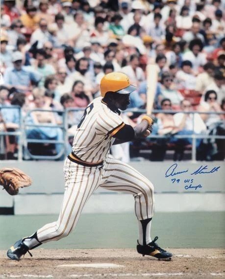 Foto autografiada 16x20 RENNIE STENNETT "79 WS Champs" Piratas de Pittsburgh certificado de autenticidad Foto 1 de 1