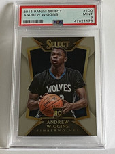 2014-2015 Panini Select Andrew Wiggins PSA 9 MINT #100 ALL-STAR