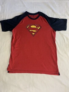 Superman Logo T-Shirt DC Comics Size (L) 60%Cotton 40% Polyester - Imagen 1 de 8