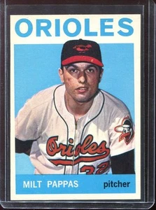 1964 Topps Baseball # 45 Milt Pappas (NM-MT) Near Mint to Mint - Picture 1 of 2