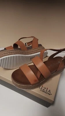 Women's size US 7.5-8 Patrizia Larissa Camel Sandal Shoe - Image 1 of 4