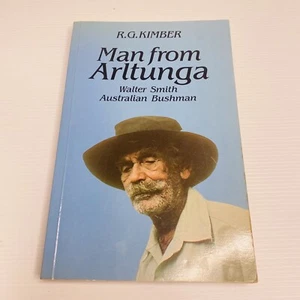 Hombre de Arltunga: Walter Smith bosquimano australiano por R G. Kimber aborigen 1986 - Imagen 1 de 6