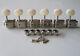 Nickel w Aged White Vintage Guitar Tuners Tuning Keys Pegs for Strat Tele