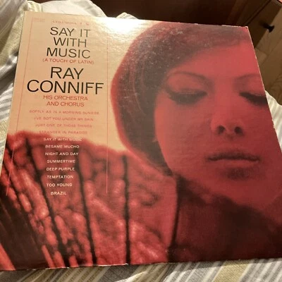 Ray Conniff and His Orchestra ~ Say It With Music 1960 CL 1490 6 Eye Pressing - Image 1 of 4