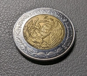 2021 Mexiko 1 Peso Münze - Bild 1 von 2