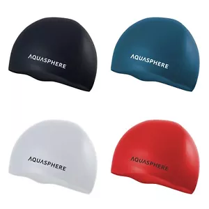 BADEMÜTZE - AQUASPHERE SILIKON ERWACHSENE BADEKAPPE AQUA SPHERE SILIKON - Bild 1 von 17