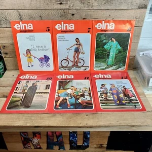 X6 Elna Magazin Muster 5 7 8 10 11 12 Schweiz 173 174 176 274 275 376 - Bild 1 von 16