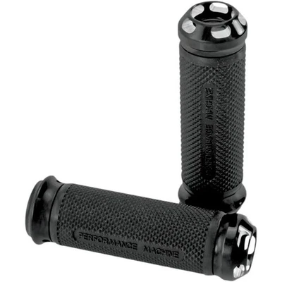 Performance Machine Elite Apex Grips - Contrast Cut Motorcycle 0063-2043-BM - Image 1 of 4