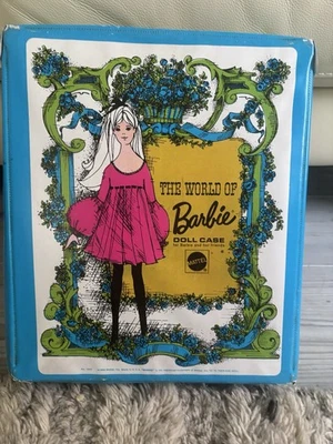 Mattel Vintage Barbie Doll Carrying Case Trunk 1967 Mod Cover - Image 1 of 4