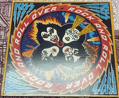 KISS Rock And Roll Over Vinyl Record Album LP 1st Orig US Press 1976  Foto 1 de 4