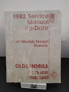 1982 Omega Oldsmobile Service Manual Up-date All Models Except Firenza - Picture 1 of 8