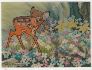 AK BAMBI & SKUNK 3-D Ansichtskarte - Bild 1 von 2