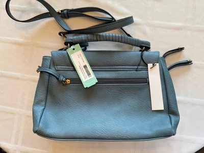 Bandolera Sole Society con asa superior rubí azul 12 X 7 Foto 1 de 4