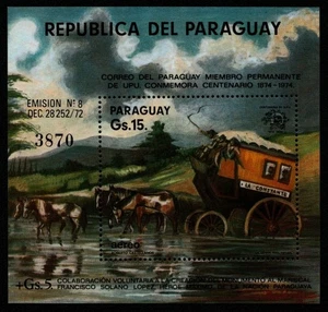 Paraguay 1974 - Mi-Nr. Bloque 229 ** - MNH - Transporte - UPU - Imagen 1 de 1